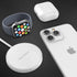 Galvanox Watch + iPhone Magnetic Wireless Charger, Compatible with MagSafe, for Apple Watch Series & iPhone 15