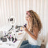 12PCS Heart Phone Ring Holder, Self-adhesive Cell Phone Hook for Tablet DIY Accessories, Black