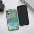 iPhone 11 Retro Floral Phone Case, Monet Water Lilies Green Landscape Aesthetic Art, Shockproof Protection