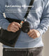 Ringke Mini Pouch, Two Pocket Small Bag for Wireless Ear Buds, Waterproof Keychain Accessories for AirPods Pro