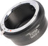FocusFoto X-H2,X-H2S,X-T5,X-T4,X-E4,X-T200,X-A20,X-T30 II,X-Pro3,X-S10,X-S20,X-E2S FOTGA AI(G)-FX Adapter for Nikon