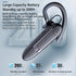 TMGADTDU Headset, 30Hrs 200 Bluetooth Single-Ear Wireless Earpiece with ENC Noise Canceling Mic, Call Time Handsfree
