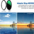 NEEWER 55mm 4-in-1 Magnetic Lens Filter Kit, ND1000+MCUV+CPL+Adapter Ring, Waterproof HD Optical Glass
