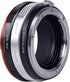 Lens Mount Adapter for Nikkor G/F/AI/AIS/D/AF-S Lens to Canon EOS RF Mount, with Aperture Control Ring