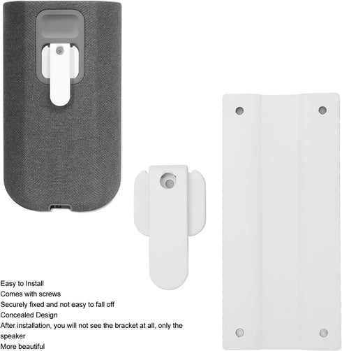 GOWENIC Concealed Design Speaker Wall Bracket for A7000 SA RS5 Rear Surround Speakers, Metal Mount Holder, 150 x 70mm