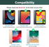 SOPPY Keyboard Case with Mouse for iPad, Bluetooth Keyboard for iPad 9th/8th/7th Gen, Detachable Keyboard, Dark Green
