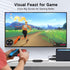 FOINNEX HDMI to DisplayPort Adapter, 4K@60Hz Not-Bidirectional HDMI to DP Male to Female for Computer