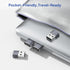 Elebase USB to USB C Adapter for Samsung Galaxy Z Flip 7, 4-Pack Type C Female to A Male Cable Converter for Z Fold Flip