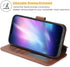 QLTYPRI Case for iPhone 12 Mini, Premium PU Leather Wallet Case with Card Slots, Kickstand, Shockproof Flip Cover -