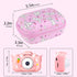 Leayjeen Kids Camera Case for Goopow/Mgaolo/CIMELR/Seckton/OZMI/Dylanto, Pink Rabbit Case Only for Toddlers and Teens