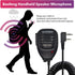 MIRKIT 2pcs Baofeng Mic for Two Way Radio, Radio Shoulder Mic with Reinforced Cable, Noise Reduction, USA Warranty