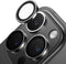 TORRAS LensGuard iPhone 15 Pro/iPhone 15 Pro Max Camera Lens Protector, Aerospace Grade 9H Tempered Glass, Black