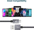 RAMPOW Micro USB Cable 10ft, Extra Long Charging Cord, QC 3.0 Fast Charge & Sync USB Cable for Samsung Galaxy