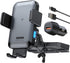 APPS2Car Wireless Car Charger Mount - CD Slot Auto Clamping 15W Fast Charging Phone Holder for iPhone 16, 15, 14, 13, 12