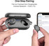 TOZO T10 (Classic Edition) Bluetooth 5.3 Wireless Earbuds with Wireless Charging Case IPX8 Waterproof Stereo Headphones in Ear Built in Mic Headset Premium Sound with Deep Bass for Sport Black