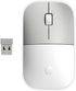 HP Z3700 G2 Wireless Mouse - White, Portable Design, 2.4GHz Receiver, Blue Optical Sensor for PC, Laptop, Mac