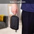DDgro Travel Organizer Mini Pouch, Small Accessories Case for Cable/Charger & Tech Essentials (Black-Mini)