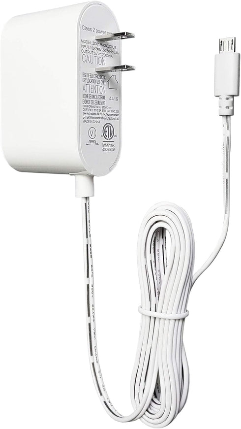 for eufy Baby Monitor (Works for Camera Unit and Handheld Screen), VAVA (Only for Camera Unit) with USB Ports, 5V 2A