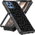 Shop T-Mobile REVVL 6 5G Phone Case with Screen Protector, Slim TPU Bumper Cover, Black Leopard Print, Rugged Corners.