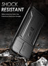 Poetic Revolution Case for Motorola Moto G 5G 2024, Black, Full-Body Rugged Shockproof Cover with Kickstand & Slide