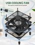 120mm 5v 3 5G USB Computer Cooling Fan Speed Controller Quiet Cooling for Router Xbox PlayStation Receiver DVR T-Mobile