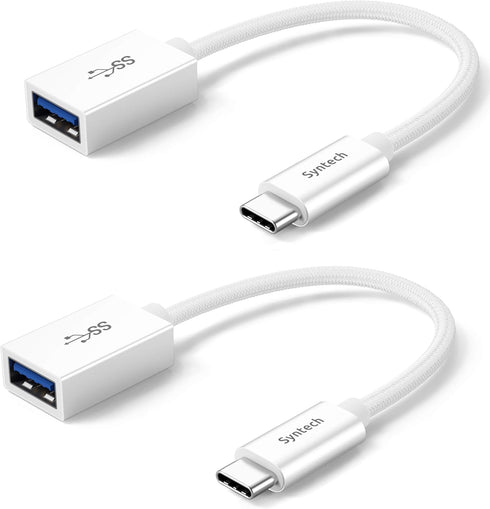 Syntech USB Type C to USB Adapter, Aluminum Alloy, Male to Female, 5 Gbps Transfer Speed