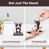 Kawaii Puppy Dog Desktop Holder, Cute Cartoon Animal Cell Phone Stand for Desk, Compatible with All Smartphones