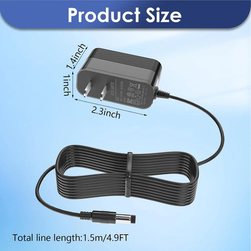 Charger for Bob and Brad Pro Massage Gun, Compatible with BOB and Brad X6 Pro Deep Tissue Percussion Massage Gun