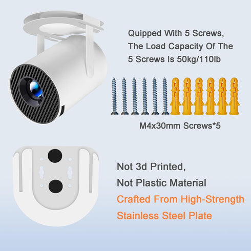 Freejia HY300 300PRO Wall Mount Compatible with Only PRO Mini Projector Ceiling Mount,HY Accessories Wall Mount Stand