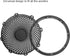 RECOIL 8-Inch High Excursion Black Steel Mesh Subwoofer Grille