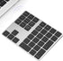 Foloda Bluetooth Number Pad for Laptop, Wireless Rechargeable 10 Key USB Numeric Keypad for Laptop PC Notebook