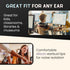 10x Multipack Earbuds with Microphone - Wired in-Ear Earphones for Schools, Libraries & More - Affordable Bulk
