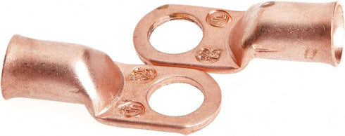 Forney 60099 Copper Cable Lugs, Number 2/0 Cable, 1/2-Inch Stud Size, 2-Pack
