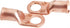 Forney 60099 Copper Cable Lugs, Number 2/0 Cable, 1/2-Inch Stud Size, 2-Pack