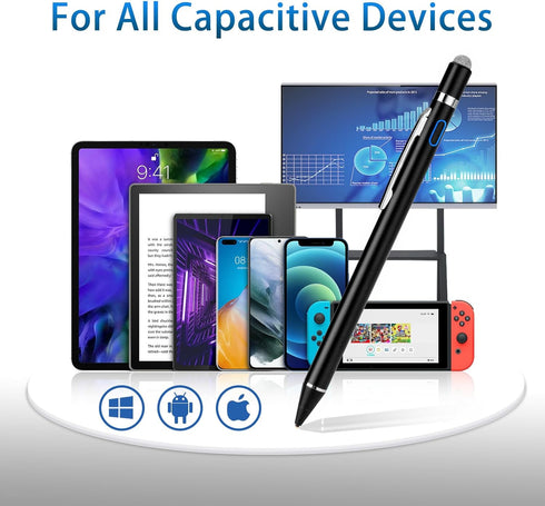 Stylus Pen for Google Pixel 8 Pro, Active Digital Pen with 1.5mm Ultra Fine Tip for iPad/iPhone/Lenovo/HP/Dell/ASUS
