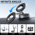 ILKCC 2025 360 Vacuum Suction Magnetic Phone Holder, Upgraded Vacuum Suction Cup Mount for Magsafe, Adjustable Foldable