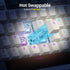 iTastatur 82 75 Bluetooth/2.4Ghz/USB Pads,4000mAh Keys Wireless Gaming Keyboard Percent,Triple Mode Pre-lubed Hot