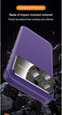 Losin Heat Dissipation Phone Case for iPhone 14 Pro Max, Slim Borderless Shockproof Cover with Window Glass Camera Lens