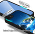Branwen 16E 6.1 inch for iPhone Case Blue Waterfall Butterfly Soft Touch Step Design, Sparkling Water, Vivid Hues