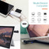 Wansurs 5Gbps 2-in-1 MMC, RS-MMC, Micro SD Card Reader, USB C Memory Card Reader for Digital Camera, SD Card Viewer