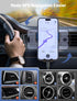 Wireless Car Charger, MOKPR Auto-Clamping 15W/10W/7.5W Fast Charging Air Vent Mount for iPhone 15/14/13/12/11