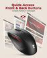 Redragon BT5.0/3.0 2.4G, 6 5 4000DPI 18 Wireless Mouse & Buttons, Level Bluetooth Mouse, Months Battery, Portable