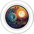 PopSockets MagSafe PopGrip for iPhone - Sun And Moon Lover Astronomy Astrology Stargazer