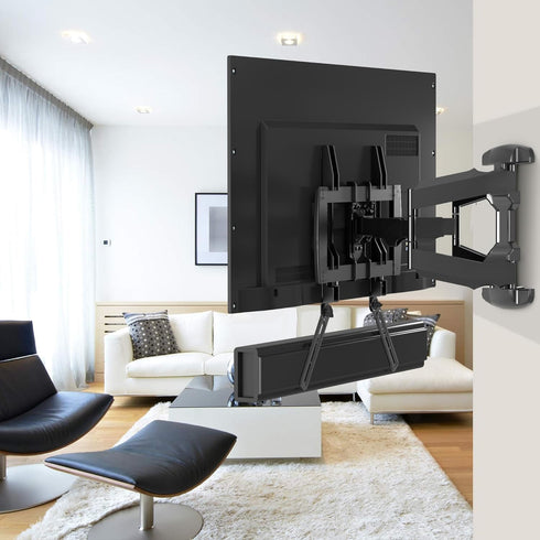 XINLEI 23 65 Inch 22 lbs SBR302 Universal Sound Bar Mounts Fits Most to TVs Soundbar TV Mount Bracket Above or Under