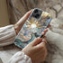 Goodon 15 for iPhone Case,Aesthetic Vintage Mosaic Stained Glass Shell,Compatible with Magsafe,Trendy Unique Cool Retro