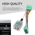CyperFair K-103A Add A Subwoofer Amplifier Wire Harness, Plug and Play High-to-low Wiring Harness Impedance Converter