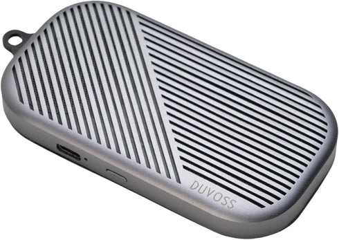 Portable Bluetooth Speaker, 0.5" Ultra Thin Mini Wireless Speaker with Integrated Carabiner, Waterproof for