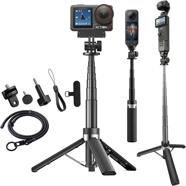 Repmidfer 29'' Extendable Selfie Stick Tripod Kit for DJI Osmo Pocket 3 4,