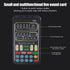Portable Voice Changer, Handheld Bluetooth Disguiser with Sound Effects, Mini Gaming Sound Card