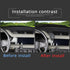 PIUGILH Car Phone Holder for Land Rover Defender 90 110 130 2020-2023, Center Console Dash Board Phone Mount
